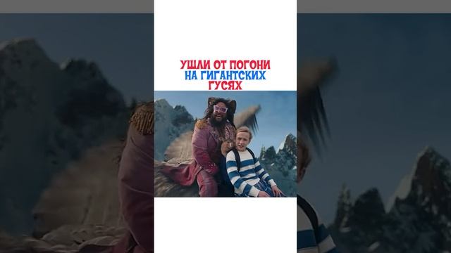 Ушли от погони на гусях