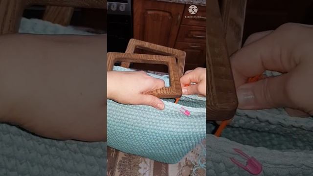 Супка Шопер с деревянной фурнитурой 2