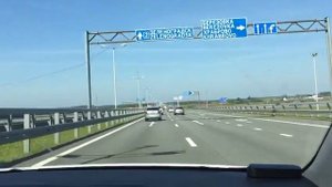 Такси. Дорога из аэропорта Храброго в Зеленоградск. 08.09.2021, около 2 часов дня