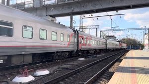 Отправление ЭП20-040 с поездом №91 Севастополь — Москва