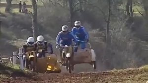 Гонки на мото с колясками