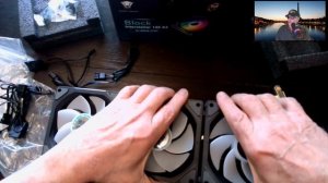 TZMRIT-Jungle Leopard Reverse Flow UNI FAN Infinity,ARGB Fans