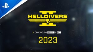 Helldivers 2 - Announce Trailer | PS5 & PC Games