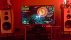 Testing Denon AVR-X2600H, with Celestion Ditton 44 speakers.