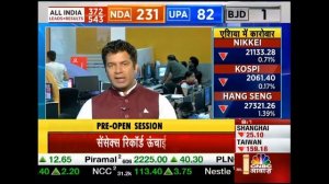 CNBC Awaaz Live Business News Channel | Markets Rise Immediately After Opening