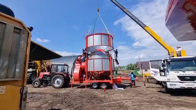 Урожаю пришёл конец???!!!сможет ли спасти ситуацию мобильная зерносушилка АТМ 34??? смотреть онлайн