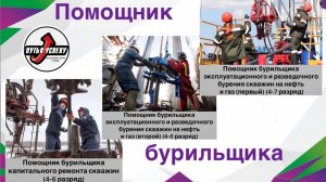 обучение Помощник бурильщика эксплуатационного и разведочного бурения скважин на нефть и газ