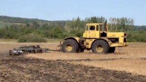 Kirovets K 700 disking /// Кировец К-700А дискование
