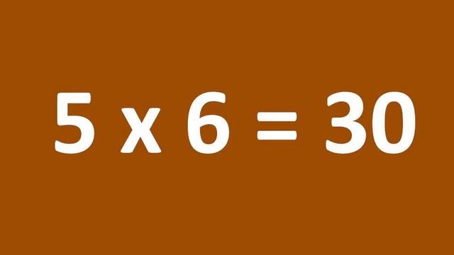 МАТЕМАТИКА, ТАБЛИЦА УМНОЖЕНИЯ 6 смотреть онлайн