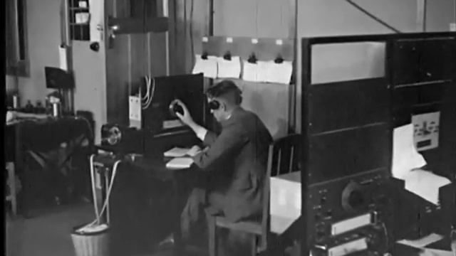 1939 Film: New Zealand Shortwave Communications; Morse code (CW)