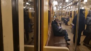 Сокольническая линия метро. Библиотека им. Ленина - Чистые пруды на Ретро-поезде "Сокольники".