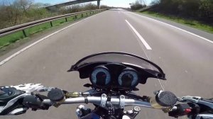 Ducati Monster S4R Autobahn Erfahrung 460 km / Vollgas = Anstrengend #6