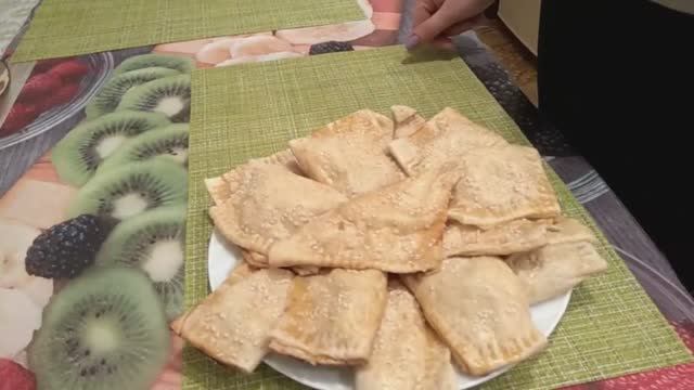 Необычные Быстрые Слоеные Пирожки с Мясом. Как приготовить Пирожки из слоеного теста