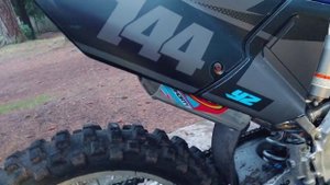 2005 Yamaha YZ 125 (144 Eric Gore bore kit) with FMF Fatty and Shorty