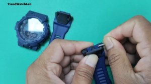 How to change the belt on Casio G-Shock GBA-800
