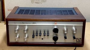 Luxman SQ-38fd mod by OTomon Lab, using 45 tube
