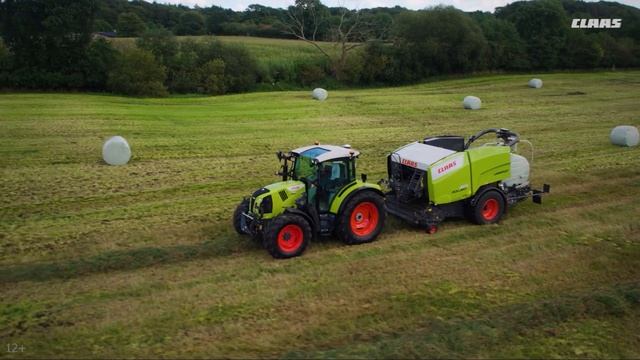 Пресс-подборщик CLAAS ROLLANT 455 UNIWRAP. Новый уровень кормозаготовки