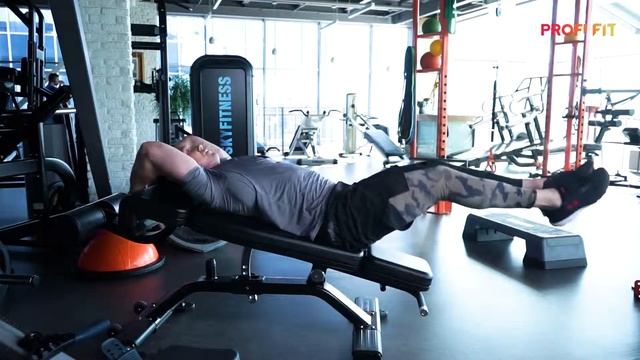 Зворотне скручування на похилій лаві - PROFI FIT (онлайн фітнес тренер)
