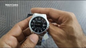 Casio MTP V004D 1B Silver Chain & Black Numeric Dial Men's Analog Quartz Watch Review