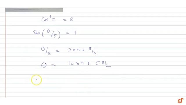 Find the number of solution for Sin ( 1/5 ( cos x) = 1 смотреть онлайн