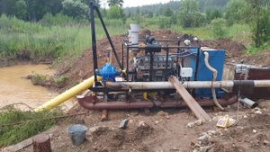 Эксплуатация станции заказчиком в Бодайбо.