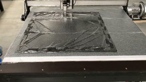 Оборудование для резки ковриков из резиновой крошки для спортзалов и игровых комнат