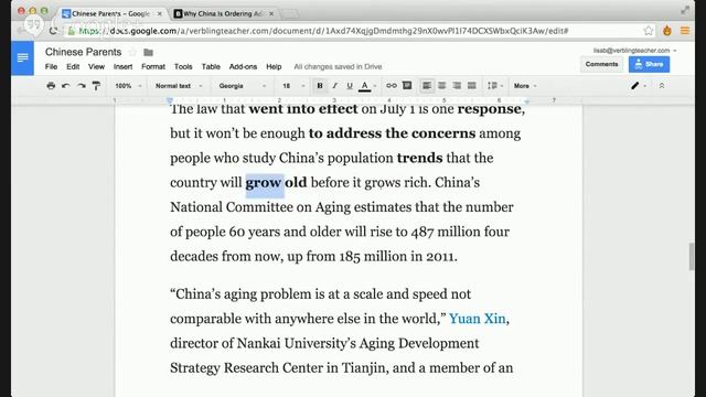 English Reading Class: Chinese Parents смотреть онлайн