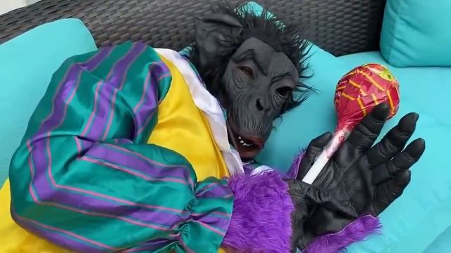 Хайди и Зидан проучили вора конфет