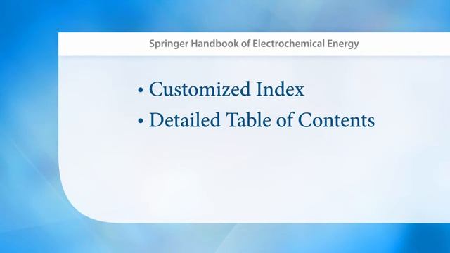 Springer Handbook of Electrochemical Energy смотреть онлайн