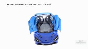 5403DG Kinsmart McLaren MSO 720S 1/36 scale