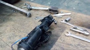 электронавеска из двигателя стеклоочистителей ВАЗ 2110 и рулевая рейка ВАЗ 2109