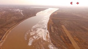 Yellow River Segment Freezes up in North China