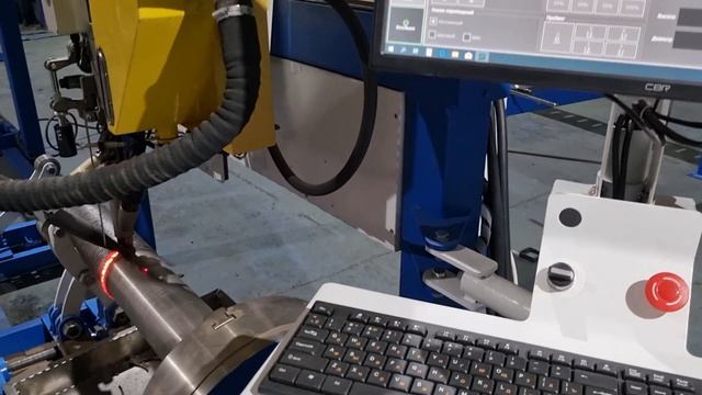 Наплавочный станок с ЧПУ смотреть онлайн