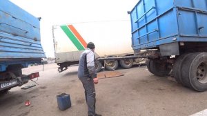 Вот так должен работать круг на прицепе?