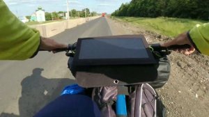 Серия 11. Велопутешествие 2023 "Направление ЮГ".  Дорога    Липецк-Усмань. Велодальняк с палаткой.