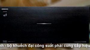 ONKYO PA-MC5501 - THX® Ultra2™ certification !