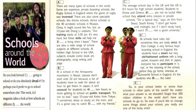 Spotlight 10 Модуль 3A Schools Around The World смотреть онлайн