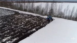 Зимняя вспашка