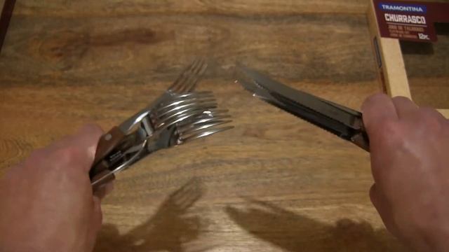 Tramontina Churrasco 12 Piece Knife and Fork Set смотреть онлайн