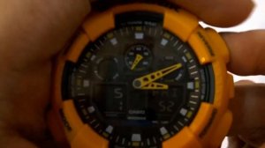 Casio g-shock (GA-100A-9A) unboxing