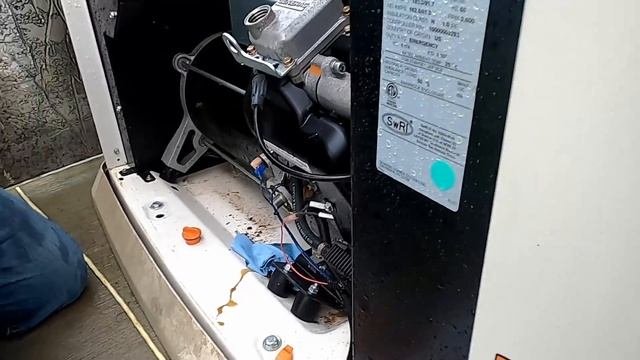 How To Change The Oil In A 22KW Generac Generator - Generac Maintenance - Generac Air Filter Change