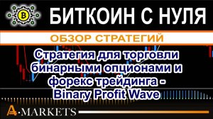 Стратегия для торговли бинарными опционами и форекс трейдинга - Binary Profit Wave