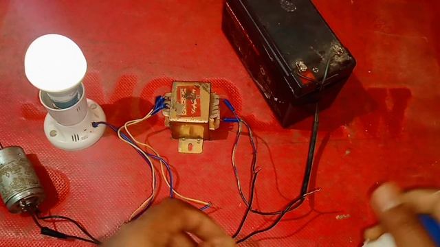 how to make inverter use 12v battery without transistor | how to make mini inverter project at home