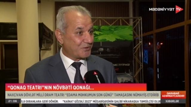 Naxçıvan Dövlət Milli Dram Teatrı "Qonaq Teatr" layihəsi çərçivəsində Bakıda çıxış edib смотреть онлайн