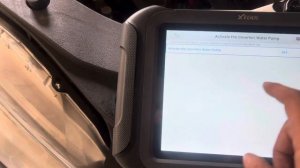 2017 Camry hybrid inverter coolant change using  xtool d9s pro to bleed the system