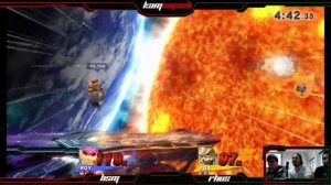 bSM (Ness/Bowser Jr) vs Rhus (Pit/Fox)