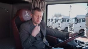 Первый обзор обновленного тягача SANY D495A 4x2 2024 года.