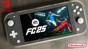 EA Sports FC 25 Nintendo Switch Lite Gameplay