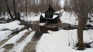 Вездеход на колёсах урал-лапоть "Восьмой"