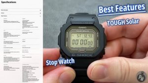 The BEST G-SHOCK — Casio GSHOCK  GW-5000U-1 / GW5000U — Metal Body Tough — Unboxing & Review